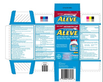 Aleve Gelcaps   40 Count Soft Grip Arthritis Cap Carton (2)